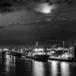 Mondnacht – Hafen Hamburg