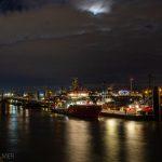 Mondnacht – Hafen Hamburg